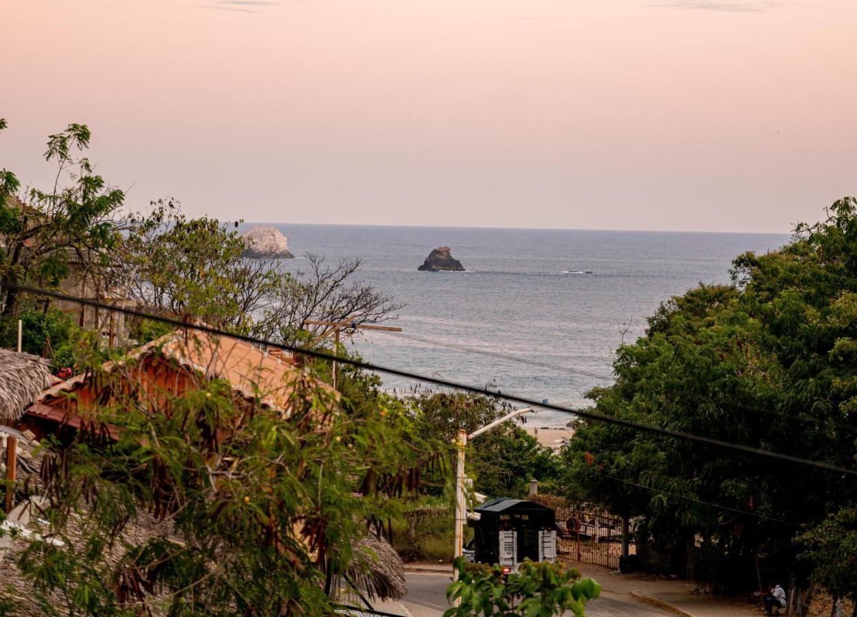 Hotel Boutique Madre Tierra Mazunte Dış mekan fotoğraf